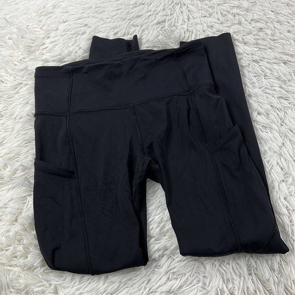Lululemon Fast & Free 7/8 Tight II *Non-Reflective Nulux 25" Black - Picture 1 of 4